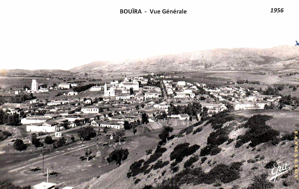 Bouira - Vue generale -1956 .jpg